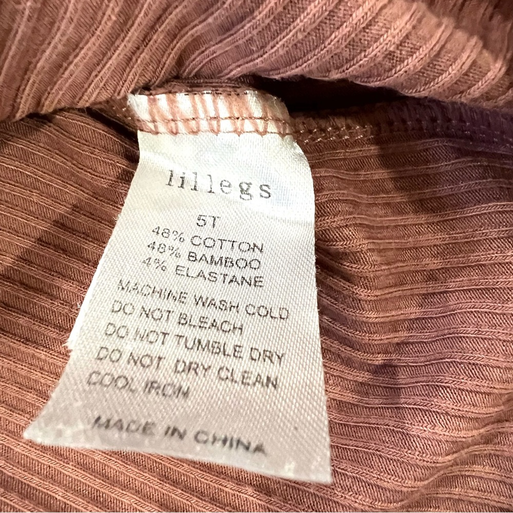 Lil Legs Ribbed Pajama Set - Picture 5 of 8